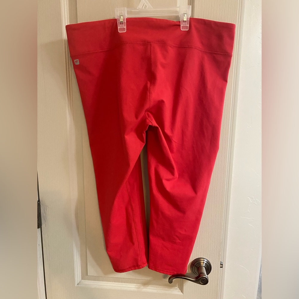 Fabletics XL Leggings Red Tag Removed Waist 18” Length 29.5”